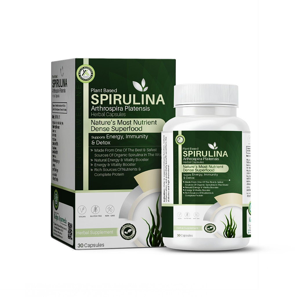 Spirulina caps