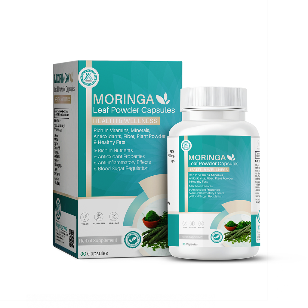 Moringa leaf powder caps