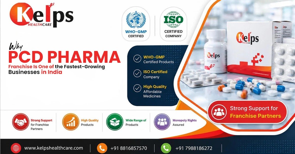 Why can a PCD Pharma Franchise be one of the fastest-growing businesses in India?